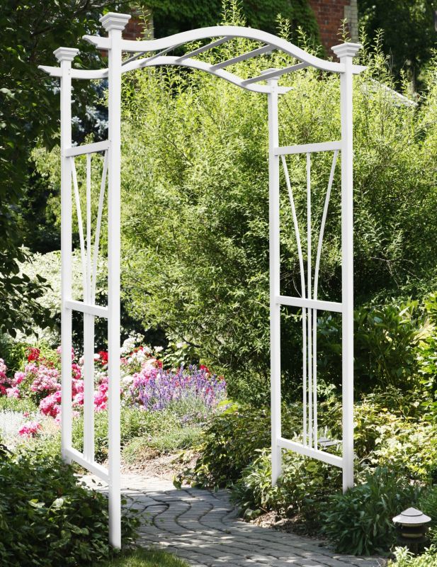 Eden Arbors London Vinyl Arch Arbor