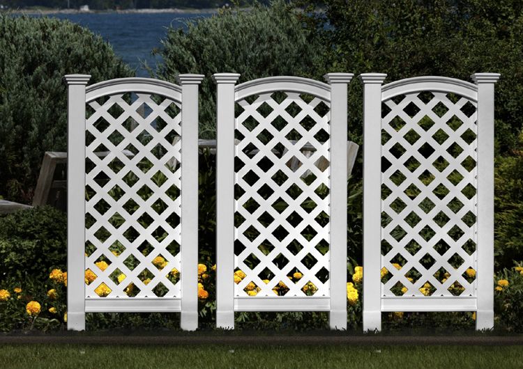 New England Arbors Luxembourg Vinyl Privacy Screen