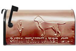 Labrador Copper Mailbox