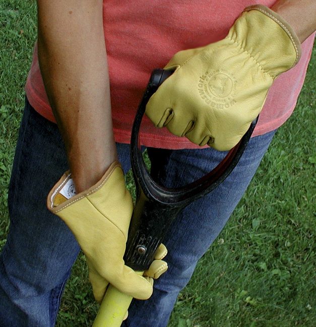 Heavy Duty Cowhide Work Glove Large