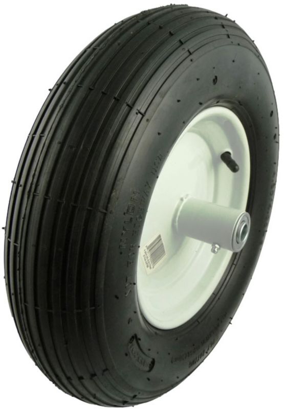 8in Air Filled Tires Ribbed Tread