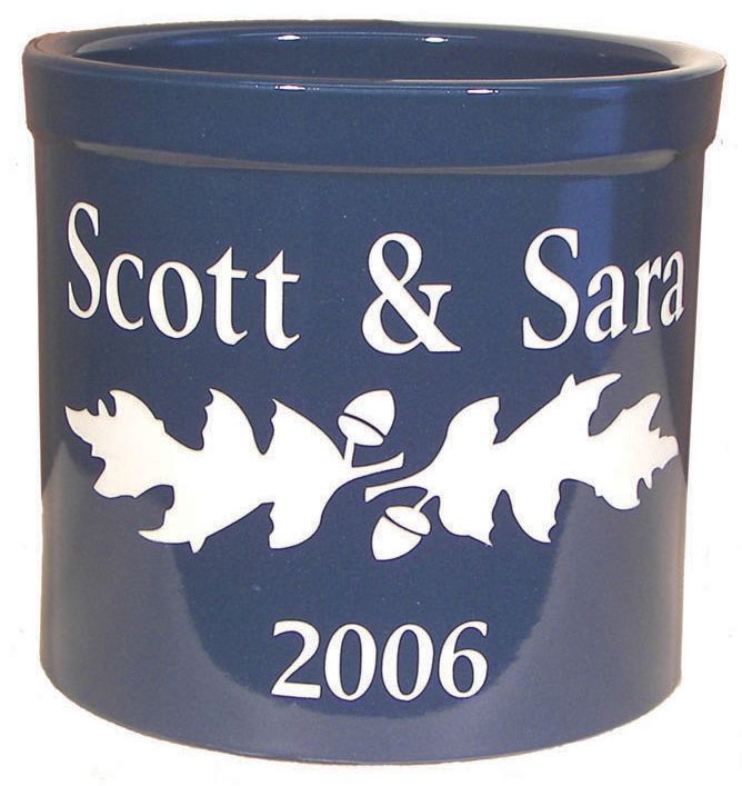 Personalized Acorn Planter