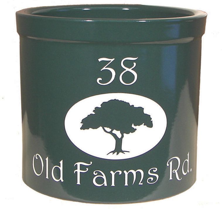 Personalized Oak Tree Planter