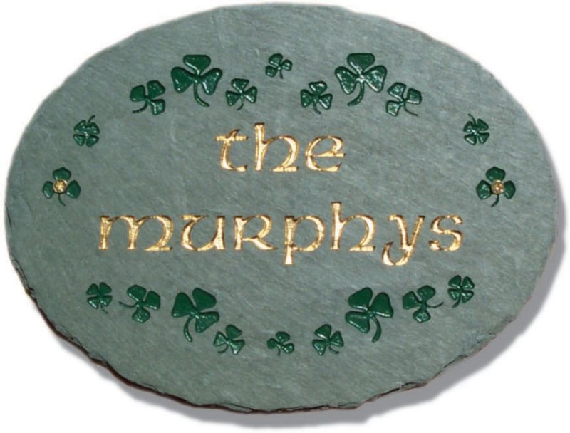 Irish Personalized House Plaque