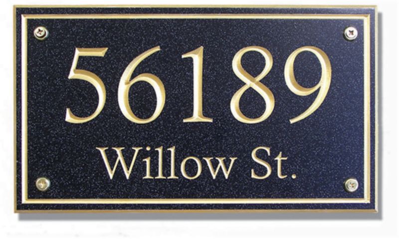 Rectangle Avonite Plaque