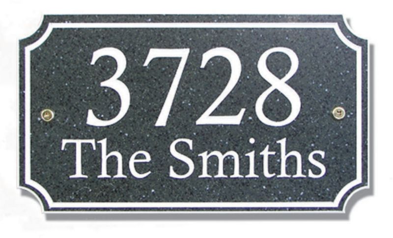 Radius Corner Avonite Plaque