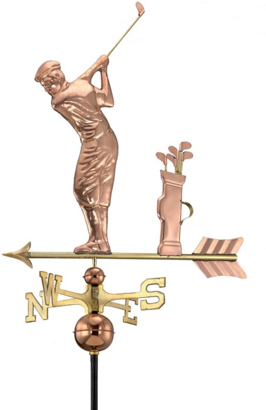 Golfer Weathervane