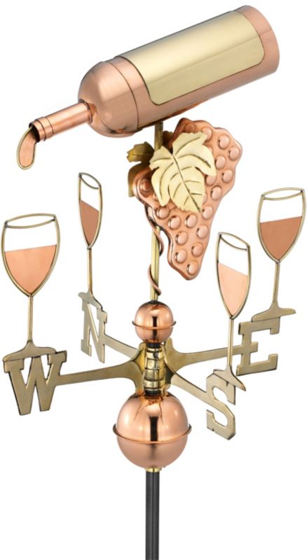 Wine Bottle Weathervane Weathervane