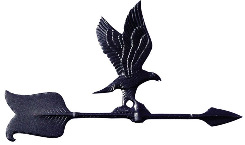 Eagle Accent Weathervane 24in Black