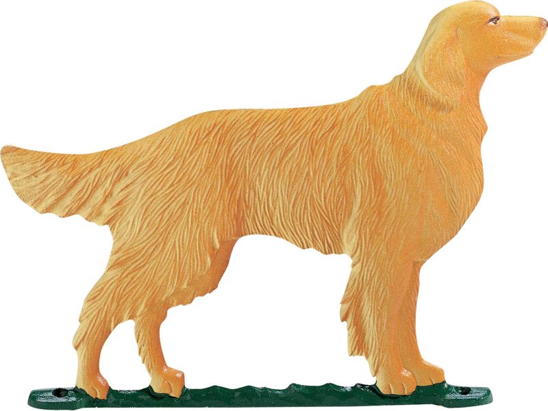 Golden Retriever Weathervane