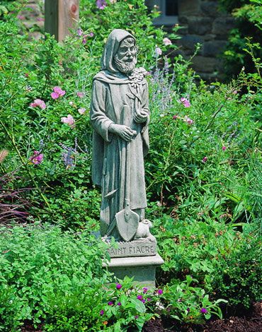 St. Fiacre Cast Stone