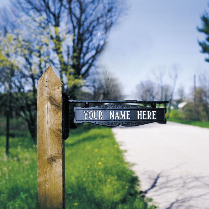 Two-sided Post Sign