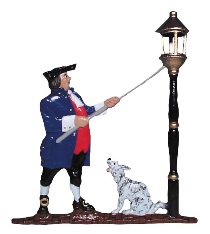 Mailbox Sign w Lamplighter