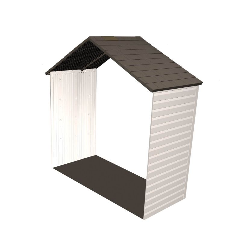 Storage Shed Expansion Kit 8x2.5