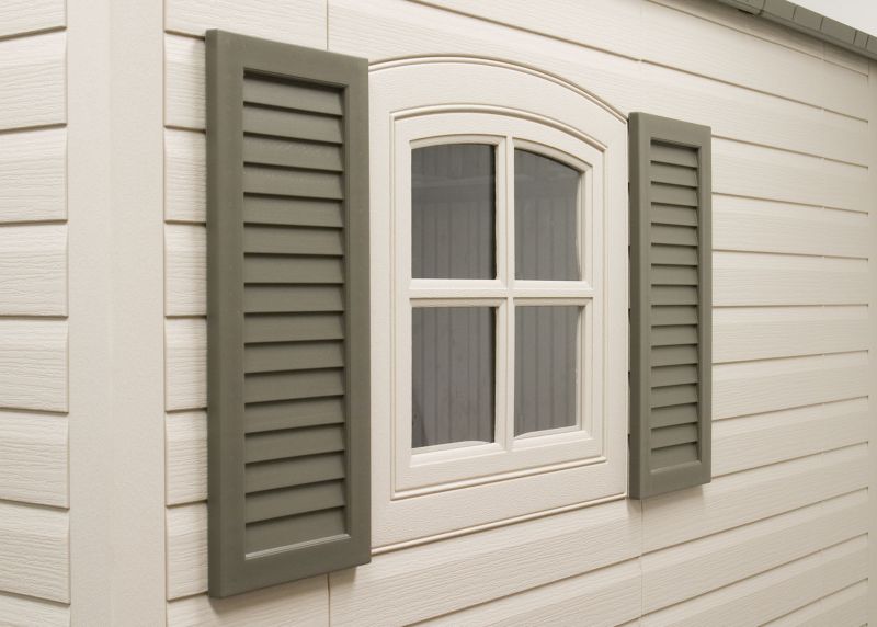 24in Storage Shed Shutters Kit - 8 And 11 Ft Sheds
