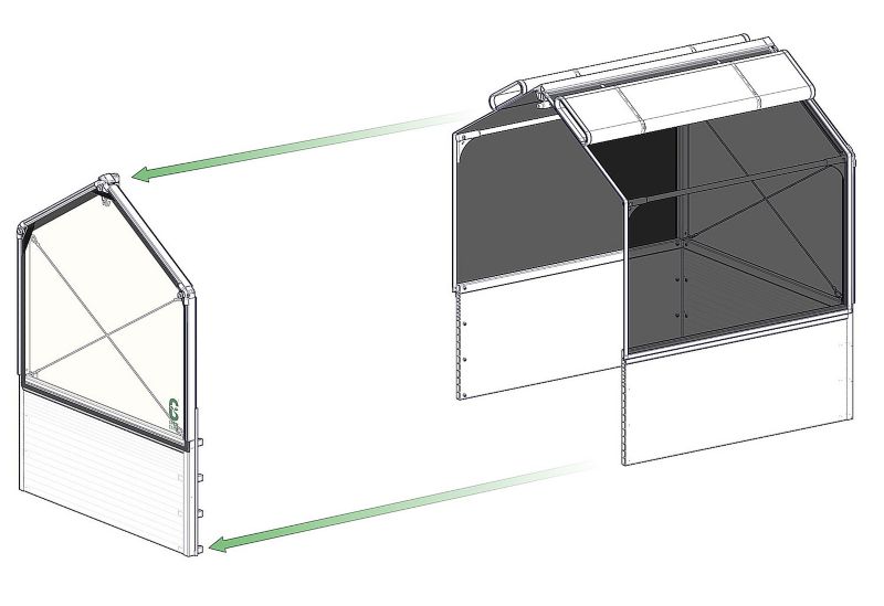 Grow Camp Ultimate Starter Greenhouse 4 x 12 x 5