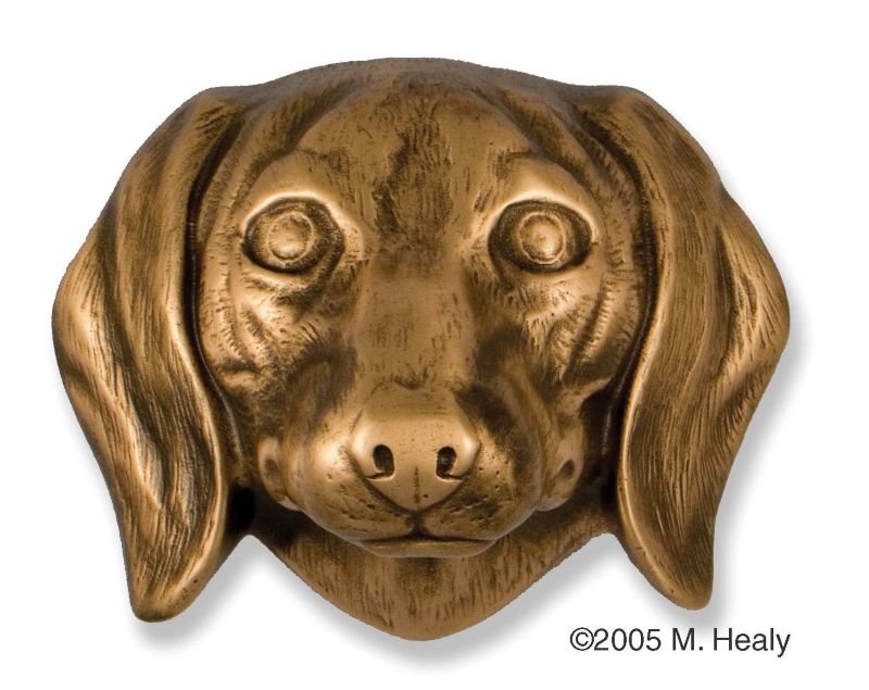 Dachshund Dog Head Door Knocker