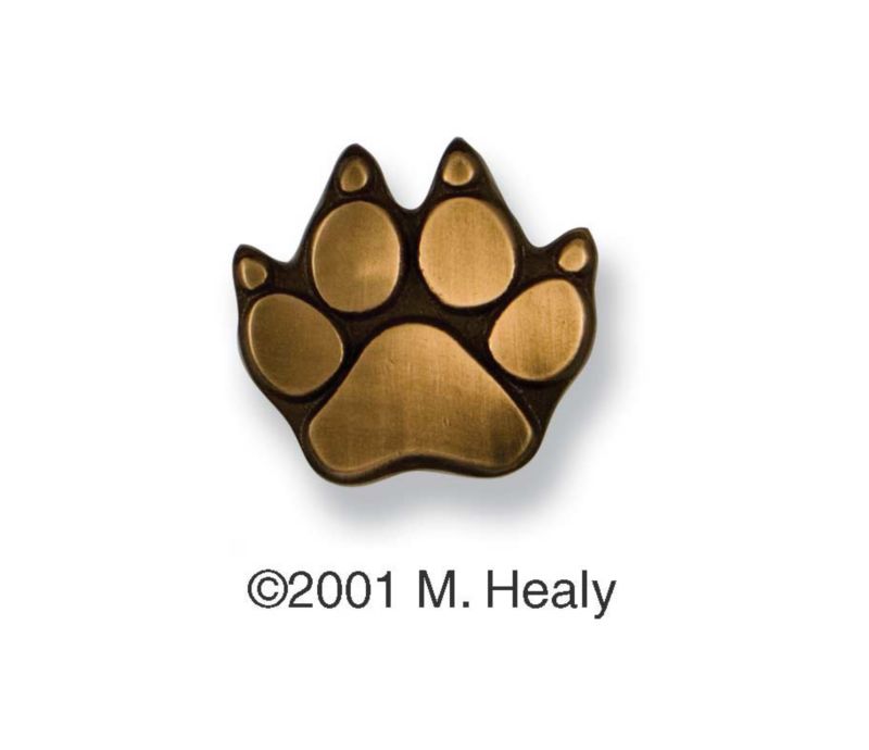 Dog Paw Ringer Brass