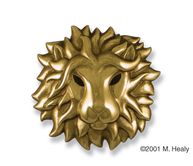 Lions Head Door Knocker