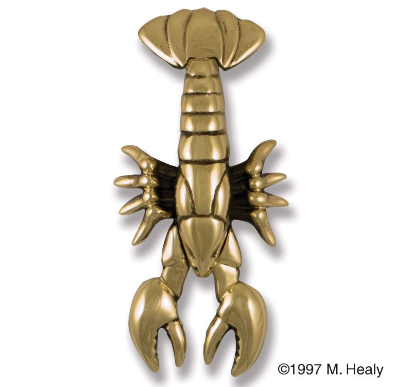 Brass Lobster Door Knocker