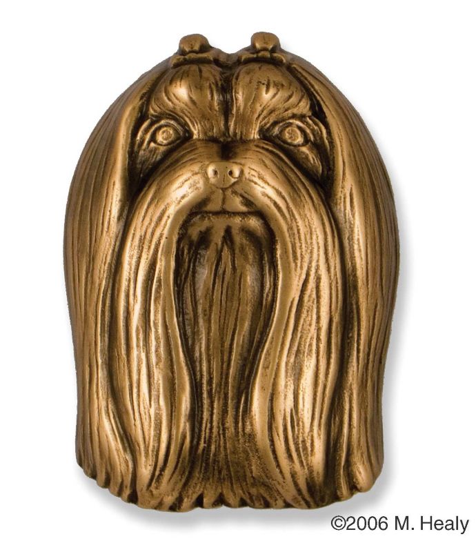 Maltese Dog Head Door Knocker