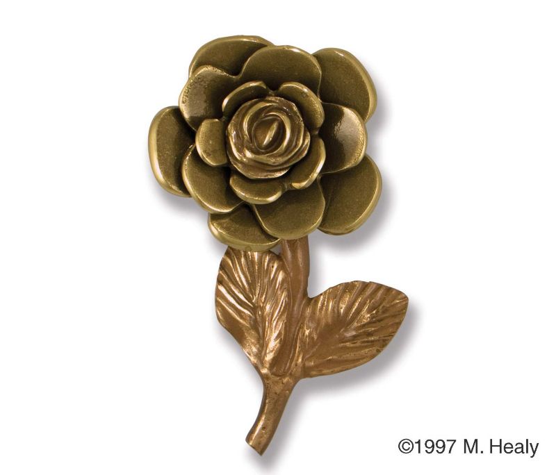 Brass Bronze Rose Door Knocker