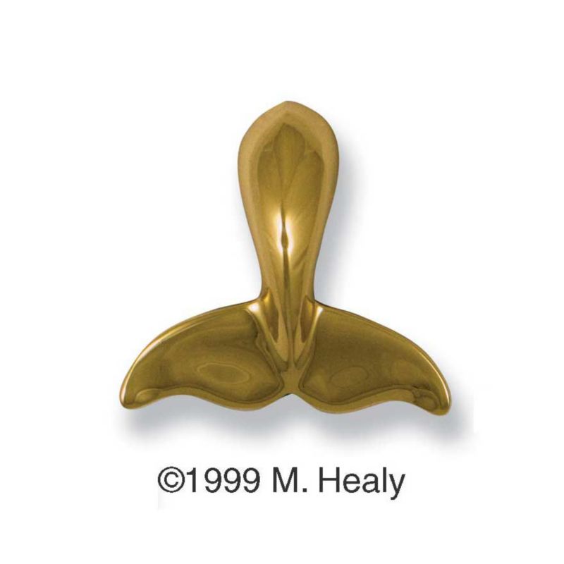 Brass Whale Tail Ringer