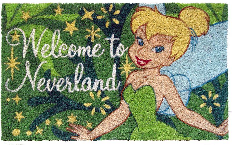Welcome to Neverland Disney Doormat Best Price