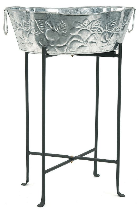 Powder Coated Black Tub Stand