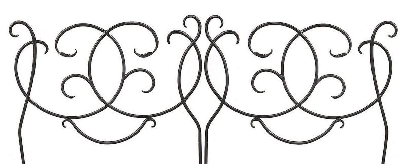 Scroll  Fence Section