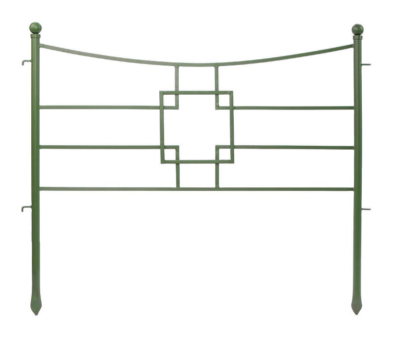 Square-on-Squares Fence Section