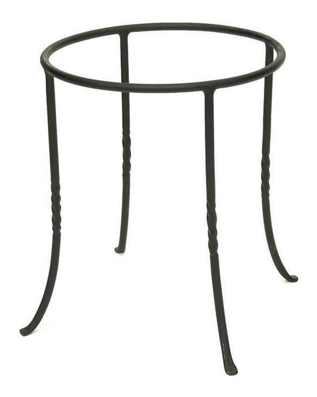 Powder Coated Black Plant Stand