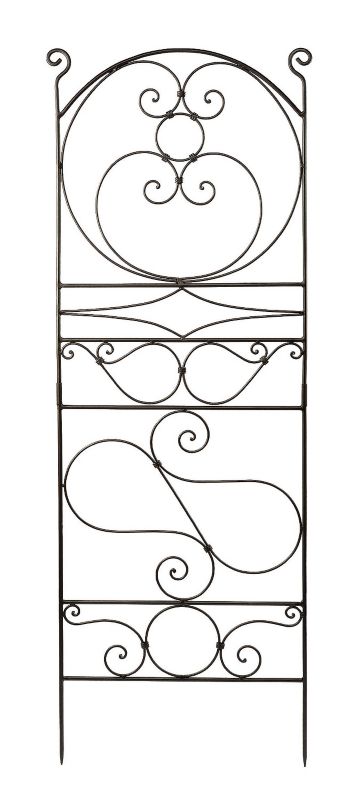 Achla Ferro Firenze Metal Wall Trellis 65.5 Inch