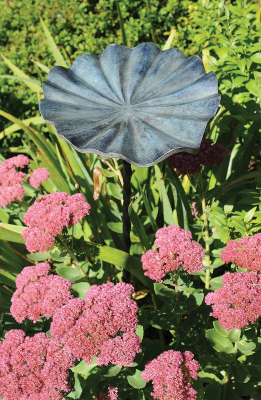 Lily Leaf Birdbath Large
