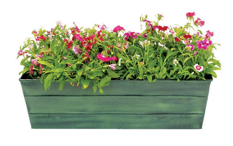 Galvanized Tin Window Box