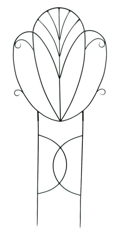 Achla Fan Back Metal Garden Trellis