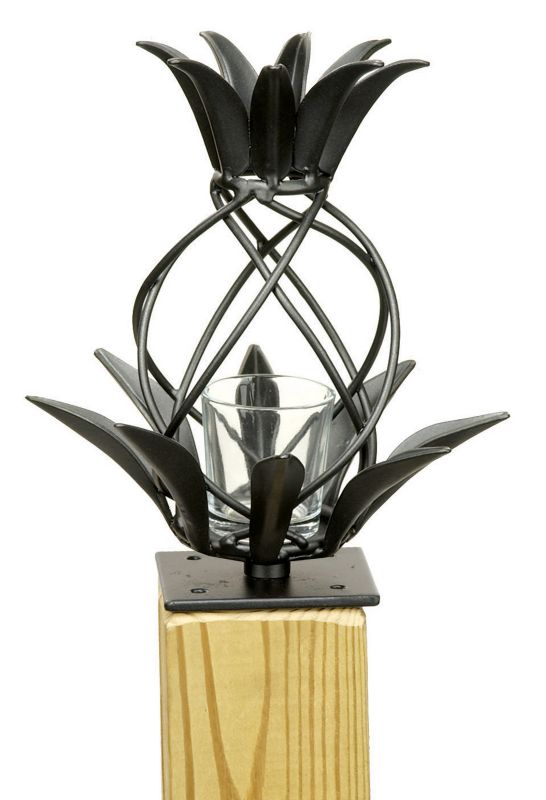 Pineapple Votive with Threaded Bottom