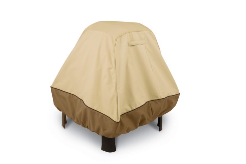 Veranda Fire Pit Cover Stand Up Tan Trm Xlarge