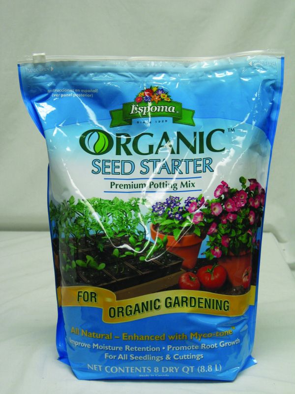 Espoma Organic Seed Starter Mix 16 qt