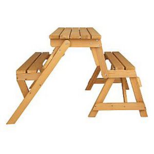 interchangeable picnic table and garden bench plans