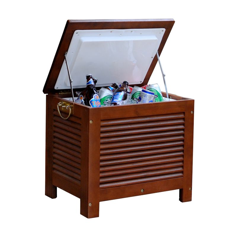 Merry Products Eucalyptus Wooden Patio Cooler