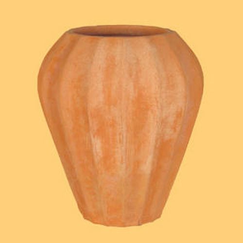 Anfora Scanalata Clay Pot