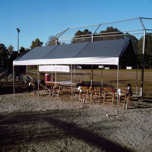 10 Foot x 20 Foot Universal Canopy Silver Top