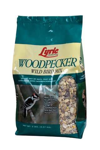 Lyric 5 lbs Woodpecker Bird Food Cube Green