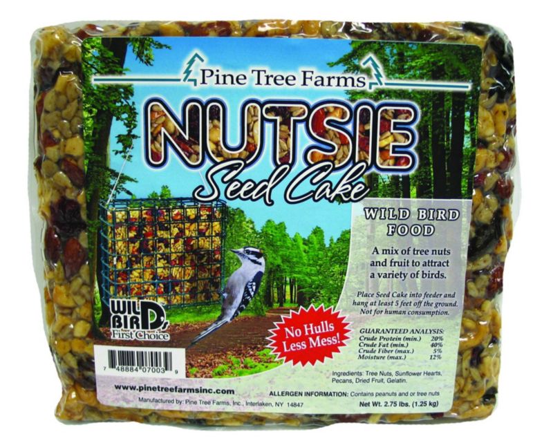 Pine Tree 2.75 lb Nutsie Seed Cake