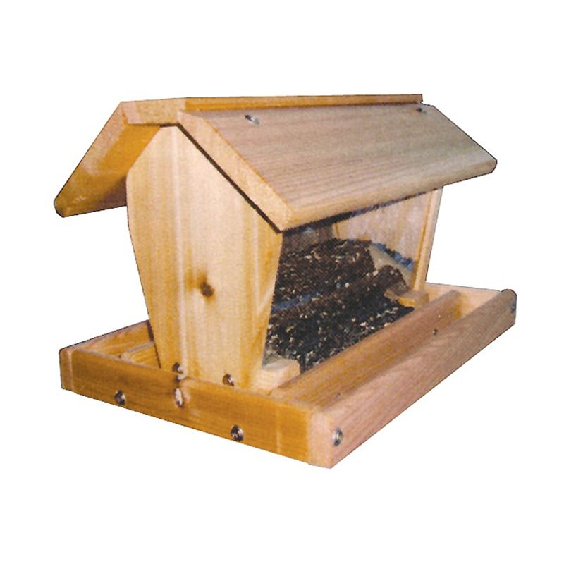 Stovall Wood 12 lb Medium Barn Hanging Feeder