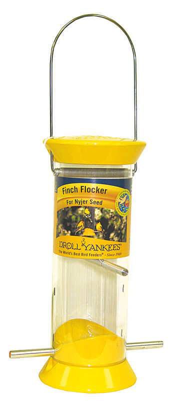 Droll Yankees Yellow Nyjer Tube Feeder