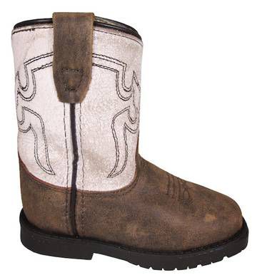 Smoky Mountain Toddler Autry Western Boots 5 Brown