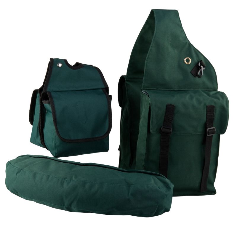 600 Denier Saddlebag 3-Piece Set Green
