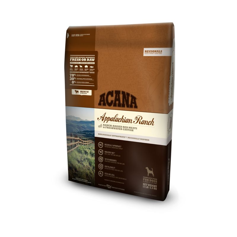 ACANA Regional Appalachian Ranch Dry Dog Food 25lb